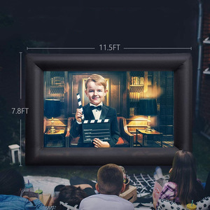 Pabrik Tiup Layar Proyeksi Film Luar Ruangan Besar Mobile Portabel Iklan Model Tirai Tiup - Product Image 6