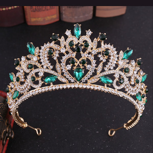 <span class=keywords><strong>Couronne</strong></span> de strass de luxe, <span class=keywords><strong>couronne</strong></span> de spectacle de mariée, tiare de <span class=keywords><strong>princesse</strong></span>, pour bijoux de mariage, ZGH1215, livraison gratuite - Product Image 6