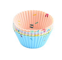 Moule à cupcakes en silicone sans BPA, moules à muffins, décorations de cupcakes, plateau de cuisson, accessoires de cuisine, outils de décoration de pâtisserie