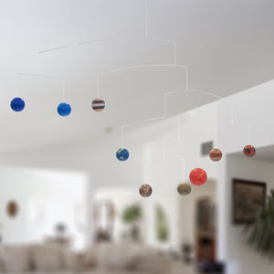 Conception la plus vendue à faible coût système solaire de suspension multicolore en plastique décorer décoration de pendentif Autre décoration de la maison - Product Image 3