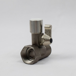 Vanne à bille intégrée à trois voies, filetage 1/2 pouce, connecteur de vanne pour purificateur d'eau, prévention des fuites - Product Image 2