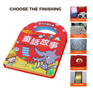 Service d'impression de livres sonores éducatifs personnalisés pour bébés, livres <span class=keywords><strong>audio</strong></span> et musicaux à couverture rigide, <span class=keywords><strong>contes</strong></span> de fées pour enfants d'âge préscolaire - Product Image 4