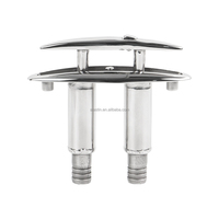 Accessoires marins les plus populaires du fabricant : Étrier de bateau escamotable en acier inoxydable 316 pour bateau