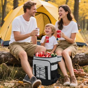 35 Can Insulated <b>Backpack</b> Cooler Leakproof Soft <b>Lunch</b> Ice <b>Bag</b> - Product Image 2