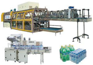 Emballage de bouteilles de boissons à eau Boîtes de pulvérisation <span class=keywords><strong>Machine</strong></span> d'emballage automatique de film rétractable en L - Product Image 4