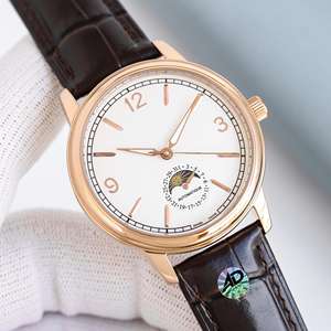 Montre mécanique de luxe pour homme, mouvement automatique, acier inoxydable, affichage en cristal saphir, largeur 22 mm, résistance à l'eau 20 m, or jaune - Product Image 2