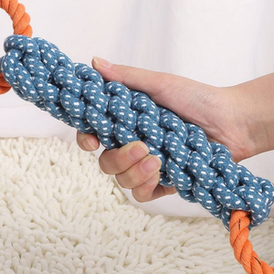 Juguetes de Cuerda para Perros 2026, con Doble Asa y Nudos, Ideales para Masticadores Fuertes, Limpian los Dientes, Adecuados para <span class=keywords><strong>Cachorros</strong></span> - Product Image 6