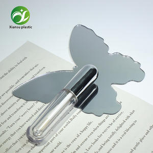 Tube de gloss à lèvres vide en forme de capsule transparente <span class=keywords><strong>ISMAN</strong></span>, 4 ml, en plastique, étiquette privée, avec bouchon à vis - Product Image 1