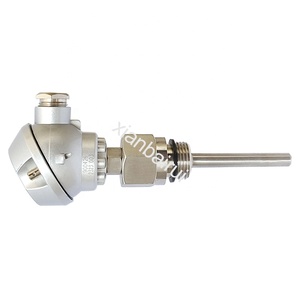 JUMO Rtd Sensor Pt100 Pt1000 Sensor de temperatura Sus316 Rtd Sonda Termopar industrial con termopozo - Product Image 4