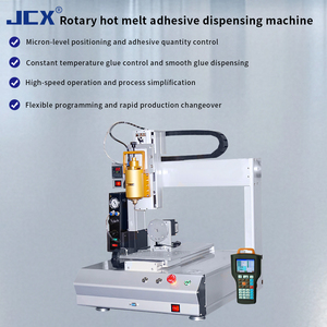 Tự động Băng ghế dự bị PLC lập trình nóng chảy keo <span class=keywords><strong>Dispenser</strong></span> ống tiêm keo pha chế máy cho điện thoại di động khung - Product Image 2