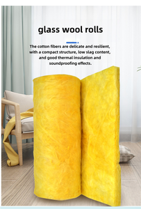 Feuille d'isolation en fibre <span class=keywords><strong>de</strong></span> <span class=keywords><strong>verre</strong></span> jaune en gros - <span class=keywords><strong>Épaisseur</strong></span> <span class=keywords><strong>de</strong></span> 25 mm, écologique et ignifuge pour entrepôt et usage thermique/acoustique - Product Image 4