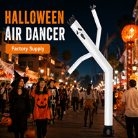 Marionnettes tubulaires Sky Dancer personnalisées pour Halloween et marionnettes en bois à air comprimé. Convient aux décorations promotionnelles dans les centres commerciaux.