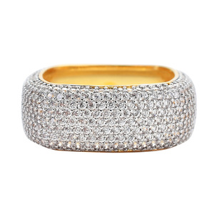 BES New Hip Hop Weiß<span class=keywords><strong>gold</strong></span> gefüllt Iced Out <span class=keywords><strong>Ring</strong></span> Schmuck CZ vergoldet Zirkonia Diamant Hip Hop Frauen Männer <span class=keywords><strong>Ring</strong></span> für Männer - Product Image 5