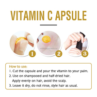 Vitamines capillaires végétaliennes bio de haute qualité, huile à base d'extraits de plantes, capsules d'huile capillaire professionnelles, 30 capsules, réparatrices et nourrissantes pour les cheveux