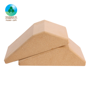 Bán Buôn Hữu Cơ Tự Nhiên Nút Chai Yoga Khối Thân Thiện Với Môi Yoga Bằng Gỗ Gạch Với Biểu Tượng Tùy Chỉnh Bọt Con Lăn - Product Image 4