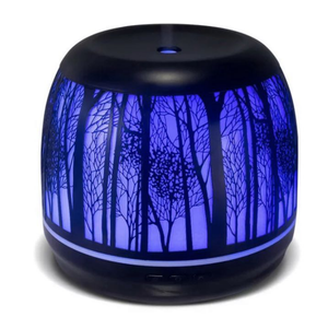 गर्म 500 मिलीलीटर धातु आवश्यक तेल विसारक, अल्ट्रासोनिक शांत धुंध आयरन ह्यूमिडिफायर - Product Image 2