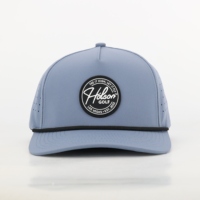 Casquette de sport de baseball imperméable à 5 panneaux pour hommes, casquette de golf en caoutchouc avec logo personnalisé, casquette laser Hotsale
