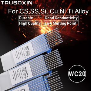10 unidades de cabezales de electrodo de tungsteno (código 1.6/2.0/2.4/3.0/3.2/4.0*175mm) y alambre de tungsteno de color gris para máquina de soldadura TIG - Product Image 4