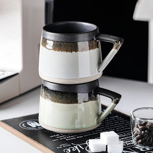 Modern Nordic Retro Custom Logo Porcelain Dishwasher & Microwave Safe <b>Reusable</b> Coffee <b>Mug</b> Business Gifts Home Afternoon Tea - Product Image 2