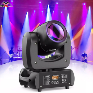 Nouvel équipement d'éclairage DJ, projecteur à tête mobile LED RGB 100W, contrôle DMX512, indice de protection IP33, angle de lentille 3-15° pour discothèque - Product Image 1
