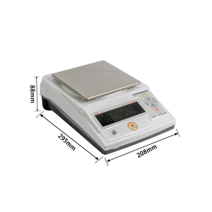 Capteur de pesage Veidt Weighing China pour balance électronique HUAZHI, précision 0,1g, avec affichage LED, capacité 5000g, PTF-B5000 Haute Précision - Product Image 1