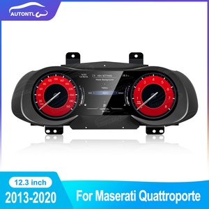 Navihua 12.3 Inch LCD Dashboard Panel <b>Car</b> Digital Cluster Instrument <b>Speedometer</b> <b>for</b> Maserati Quattroporte 2013-2020 - Product Image 2