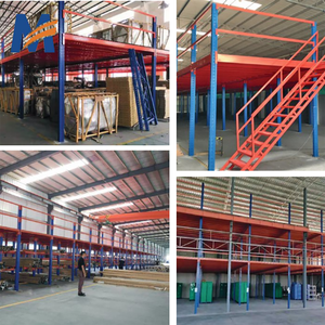 رفوف سهلة التركيب للعلية من شركة Mrackingc الصينية، تصميم مجاني، مناسبة للمستودعات الصناعية والتخزين في الطوابق الوسيطة - Product Image 4