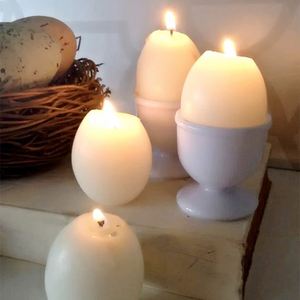 Wholesale Custom 3D Egg Cake Soap <b>Silicone</b> Mold Resin Wax Epoxy Candle Jar Mould for Easter Decorations 2024 Candle Making <b>Tools</b> - Product Image 1