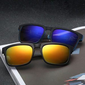 Gafas De <span class=keywords><strong>Sol</strong></span> con estampado deportivo para hombre, anteojos De <span class=keywords><strong>Sol</strong></span> con protección masculinos UV400, diseño rectangular, a la moda - Product Image 2