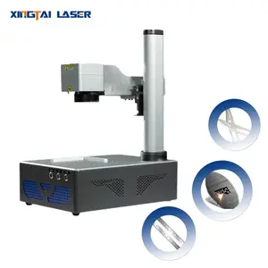 Mini Nhỏ Xách Tay Golf giải thưởng pha lê cầm tay kim loại mini máy khắc laser đánh dấu máy