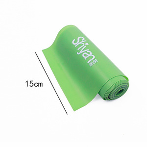 Bande élastique de yoga Shi Yan 15 cm, résistance moyenne, entraînement fitness, bande d'exercice - Product Image 1