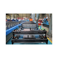 Máquina perfiladora de chapa corrugada trapezoidal de doble capa PLC, máquina para fabricar láminas para techos