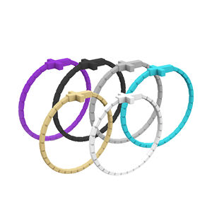 Pulsera de Silicona Cruzada de Nuevo Diseño 2024, Variedad de Colores, Ideal para Promociones y Regalos Empresariales - Product Image 4