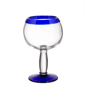 Samyo Party a mano stile messicano blu cerchio colorato <span class=keywords><strong>calice</strong></span> palloncini grande Gin bicchiere di <span class=keywords><strong>vino</strong></span> <span class=keywords><strong>rosso</strong></span> - Product Image 4