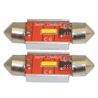 Pièces et accessoires automobiles, ampoule LED Canbus Festoon 12V 39mm 1860 pour éclairage de plaque d'immatriculation de voiture, rénovation/mise à niveau, non polaire