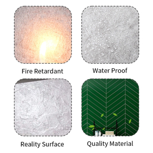 Chất Lượng Cao Spc Đá Cẩm Thạch Thiết Kế Tường Bảng Điều Chỉnh Thân Thiện Tường Sticker Vật Liệu Trang Trí Tường Trần Bảng Điều Chỉnh Cho Khách Sạn Nhà Văn Phòng - Product Image 4