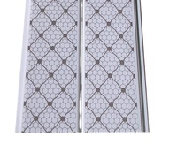 Plafonds en PVC modernes ignifuges et imperméables avec design en grille perforée pour hôpitaux, hôtels, gymnases, salles de bain
