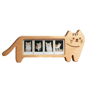 Cadre photo pour chat en bois massif, cadre de présentation horizontal pour animaux de compagnie, à poser sur table - Product Image 5