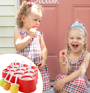 New Eco-friendly Oval Silicone <strong>Ice</strong> Cream Maker Mini Pop Molds with Sticks and Drip <strong>Guards</strong> BPA Free for Kids Kitchenware - Product Image 6