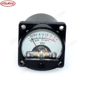 #CKX8187 35 mm Panel VU-Meter 500 VU mit Grünem Hintergrundlicht Schalldruckmesser + VU-Level-Audio-Meter Treibbrett DC/AC 6-12 V - Product Image 2