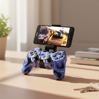 Manette de Jeu Filaire USB ODM avec Support Joystick, Fonction de Moteur à Vibrations, Compatible P3 et PC – Idéale pour GTA 5