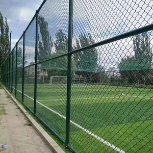 Bóng rổ tòa án hàng rào lưới Chiều cao có thể được tùy chỉnh PVC tráng Chuỗi liên kết hàng rào cho lĩnh vực bóng rổ - Product Image 3