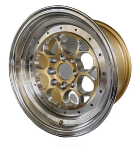 Cerchi in lega di alluminio fresati R15x8.0j 4x100/114.3 da 15 pollici per auto da corsa, di tendenza e a basso prezzo - Product Image 1