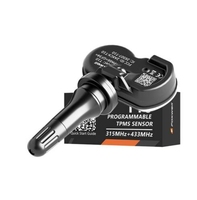 Capteur de pression des pneus universel FOXWELL T10 Mx, capteur de pneus en caoutchouc et métal, 315 et 433 MHz, système de surveillance de la pression des pneus TPMS