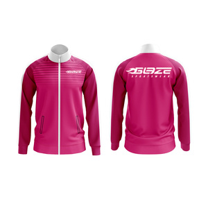 แจ็กเก็ตกีฬากลางแจ้งเครื่องแบบด่วนแห้งเร็วผ้าโพลีเอสเตอร์100% ออกแบบได้ตามต้องการ - Product Image 4