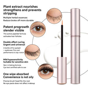 Sérum <span class=keywords><strong>de</strong></span> croissance des <span class=keywords><strong>cils</strong></span> bio le plus vendu, mascara sans huile, effet 4D, recourbant, liquide mat, waterproof, allongeant - Product Image 3