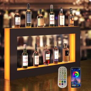 Support d'affichage en acrylique transparent éclairé, étagère multi-niveaux pour l'affichage de lunettes, de bijoux et de produits électroniques - Product Image 1