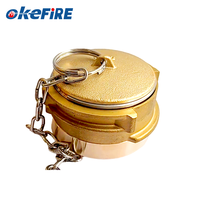 Raccords de tuyaux d'incendie Okefire en laiton de 2 pouces DN50 de type Guillemin femelle haute pression