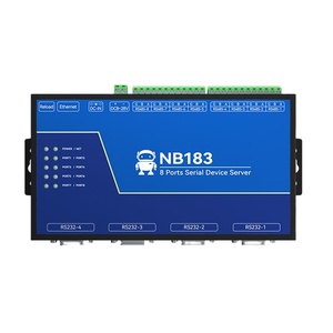 Servidor Serial Ebyte ODM NB183E-V2 RS485/RS232 de Segunda Generación con 8 Puertos, Protocolo Modbus TCP/IP, Conversor Serial a Ethernet - Product Image 1
