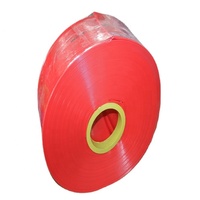 Tuyau plat en PVC rouge pour les applications de pompage d'eau dans l'agriculture, la construction, l'exploitation minière et les industries des eaux usées en Afrique du Sud